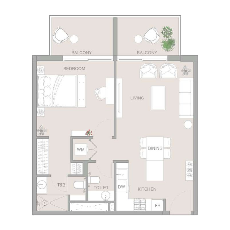 Apartments plan