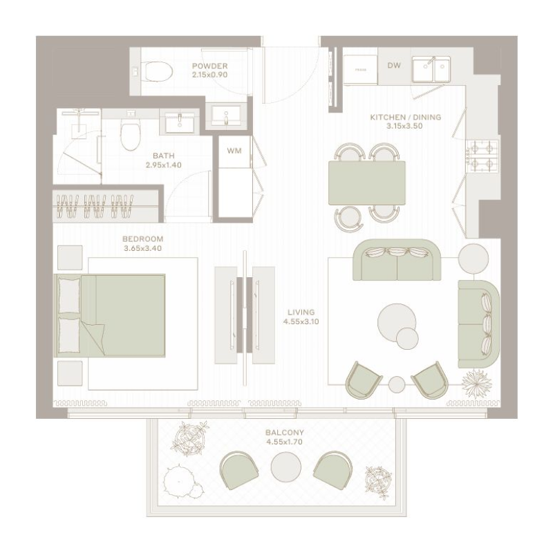 Apartments plan