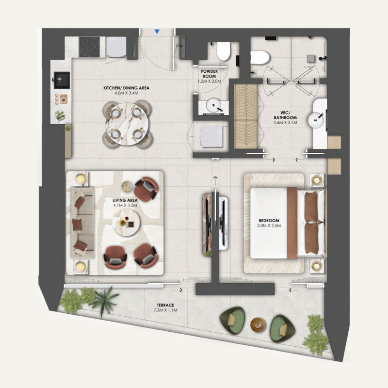 Apartments plan