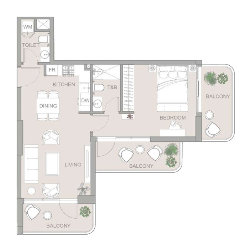 Apartments plan