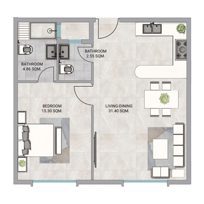 Apartments plan