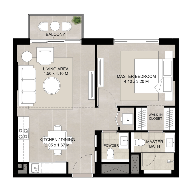 Apartments plan