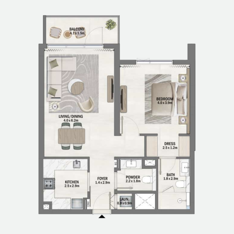 Apartments plan