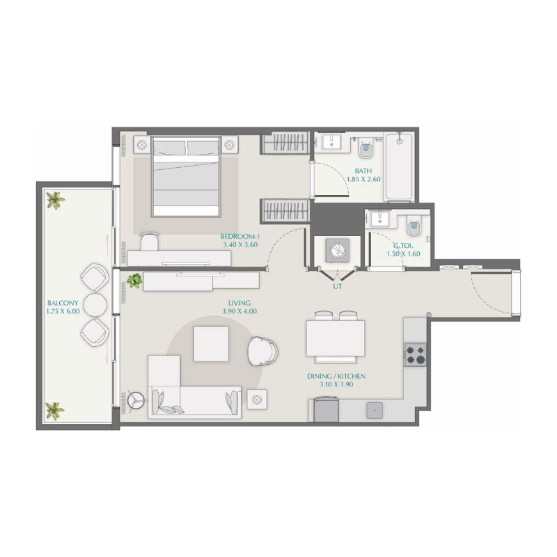 Apartments plan