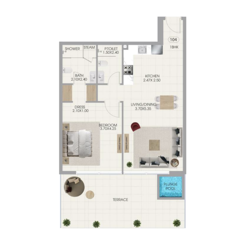 Apartments plan