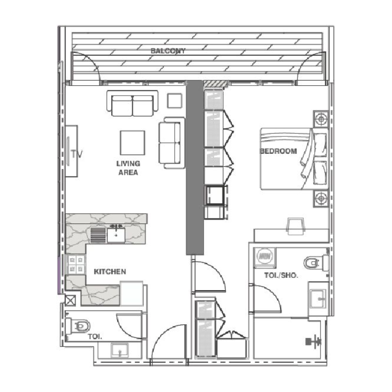 Apartments plan