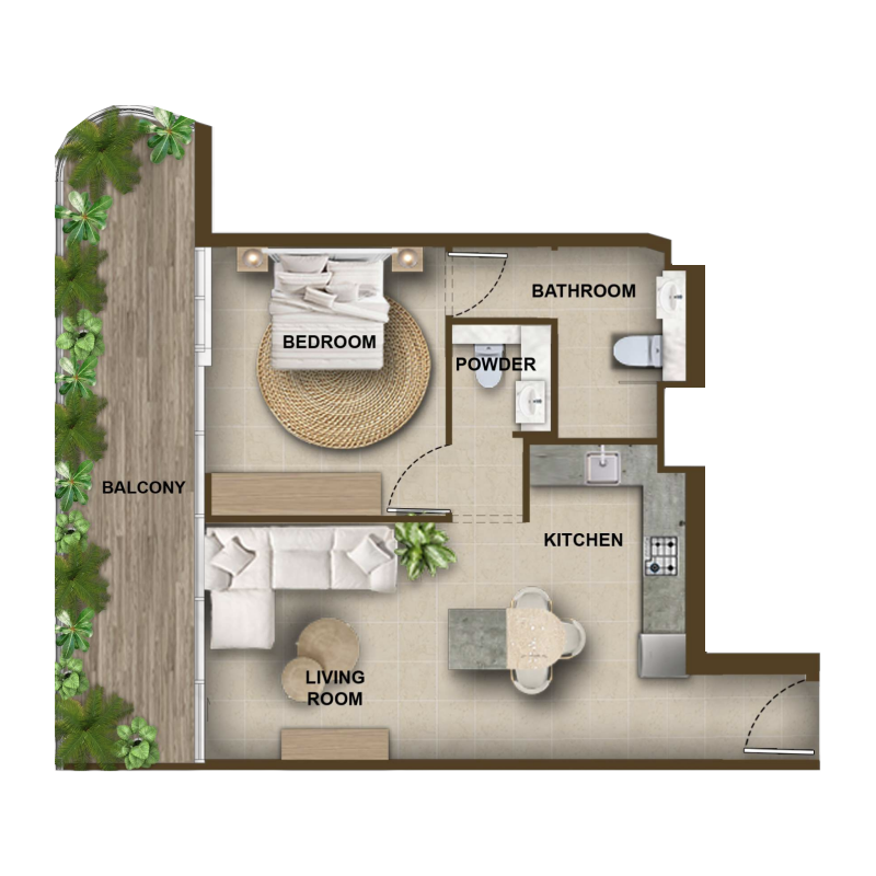 Apartments plan