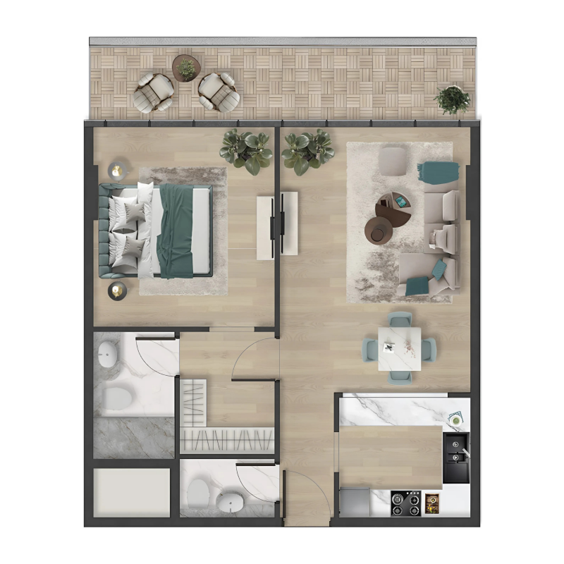 Apartments plan