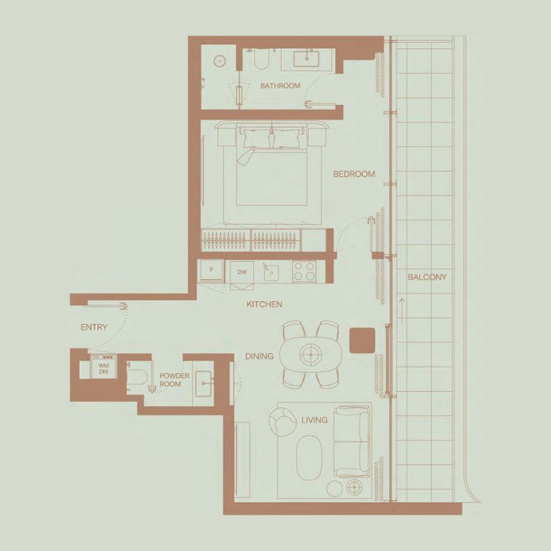 Apartments plan