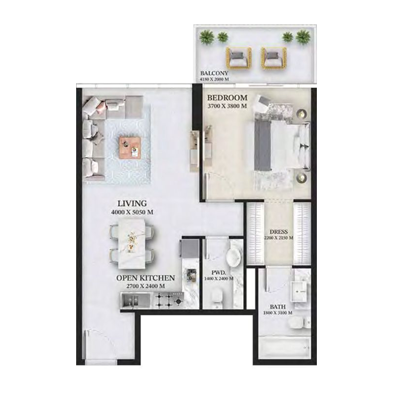 Apartments plan