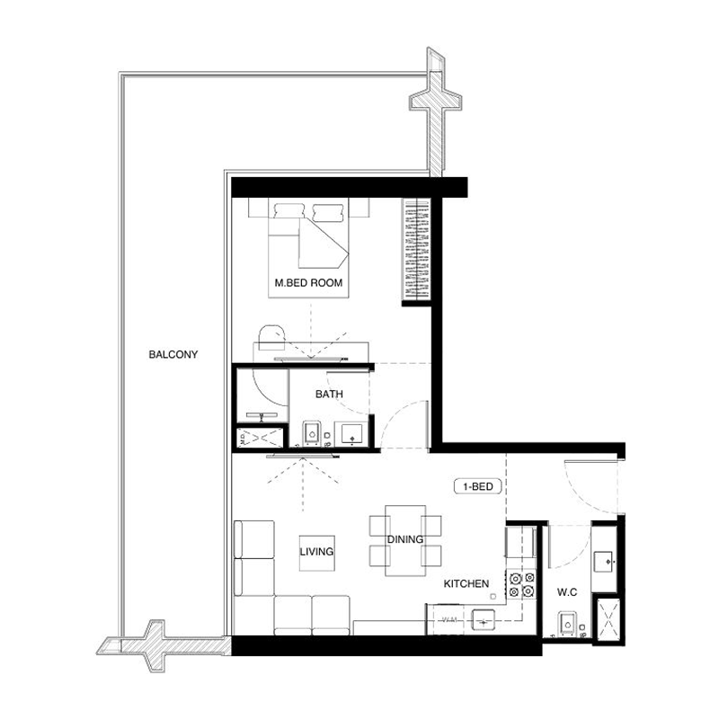 Apartments plan