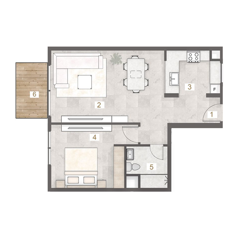 Apartments plan