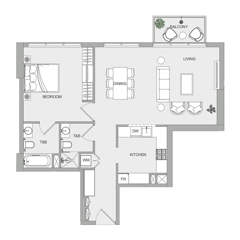 Apartments plan