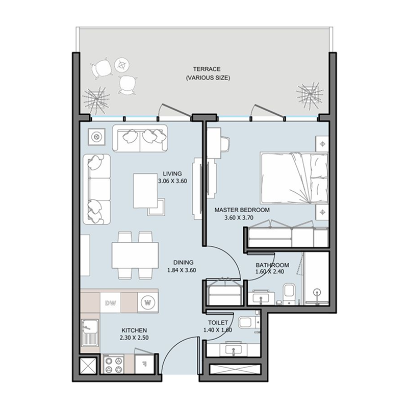 Apartments plan