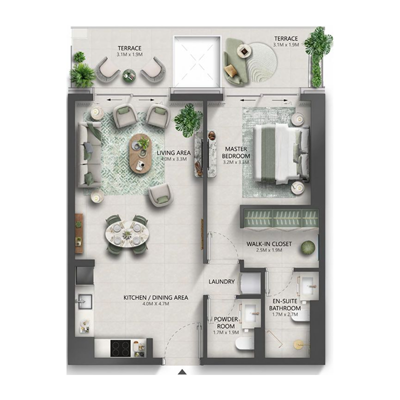 Apartments plan
