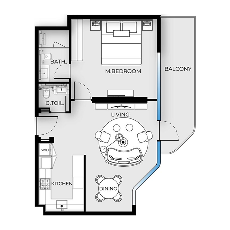 Apartments plan