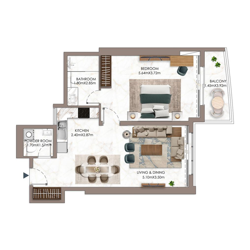Apartments plan