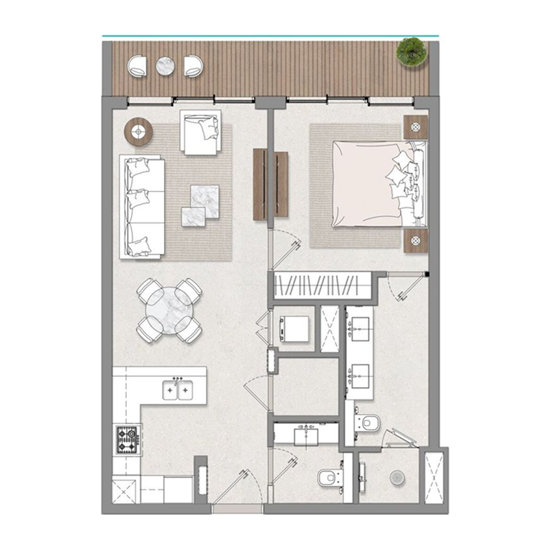 Apartments plan