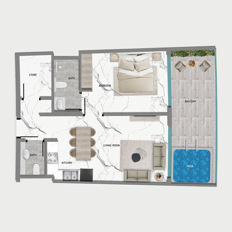 Apartments plan