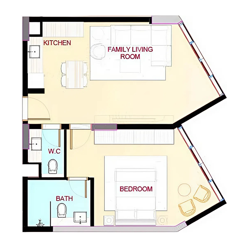Apartments plan