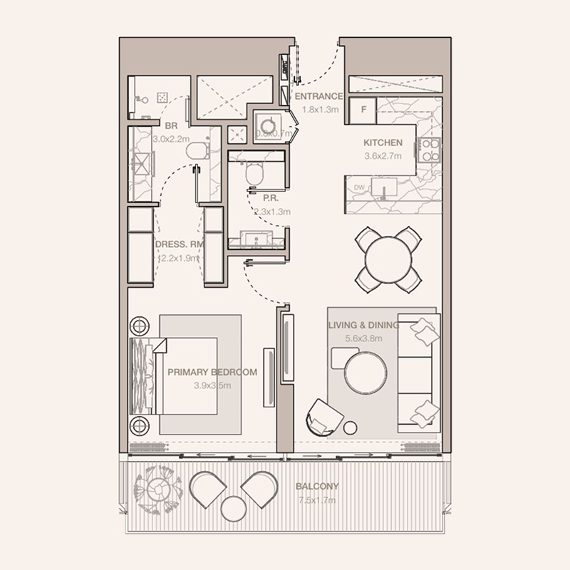Apartments plan