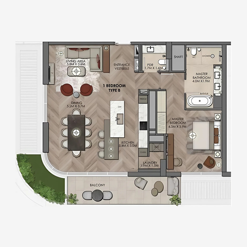 Apartments plan