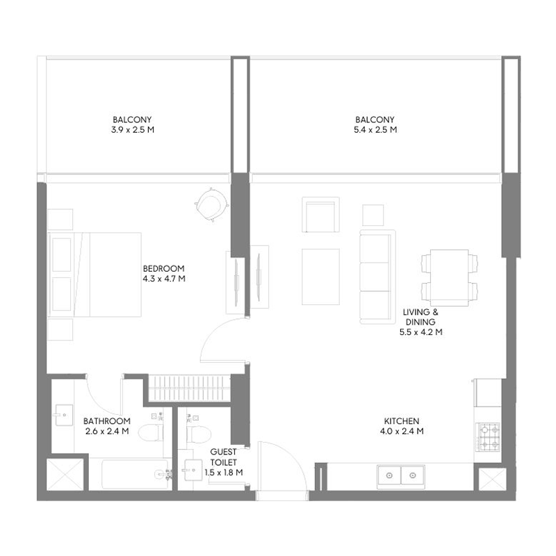 Apartments plan