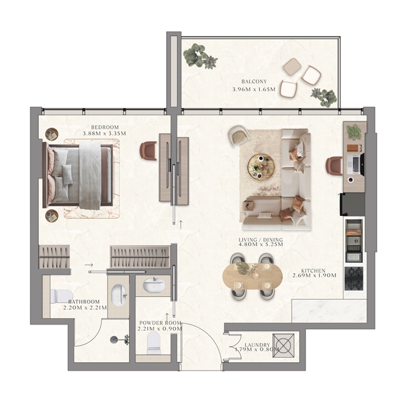Apartments plan
