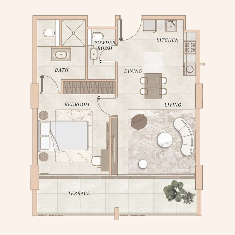 Apartments plan