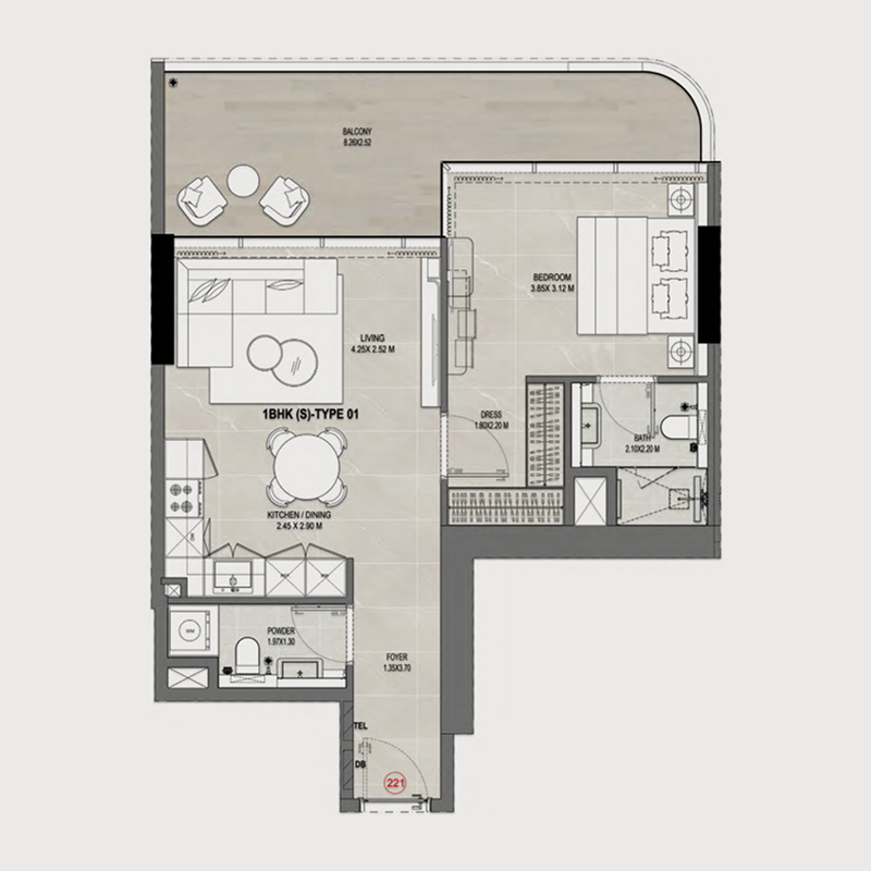 Apartments plan