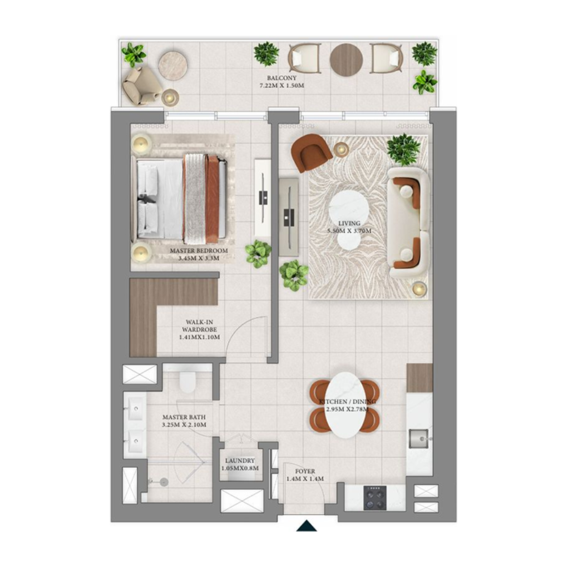 Apartments plan