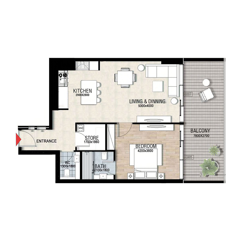 Apartments plan