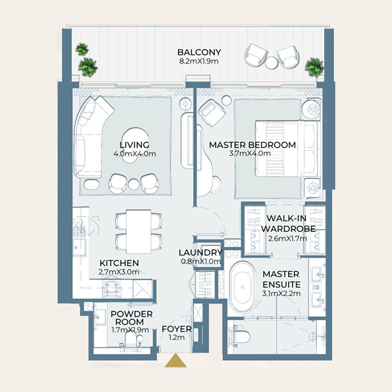 Apartments plan