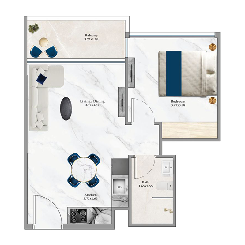 Apartments plan