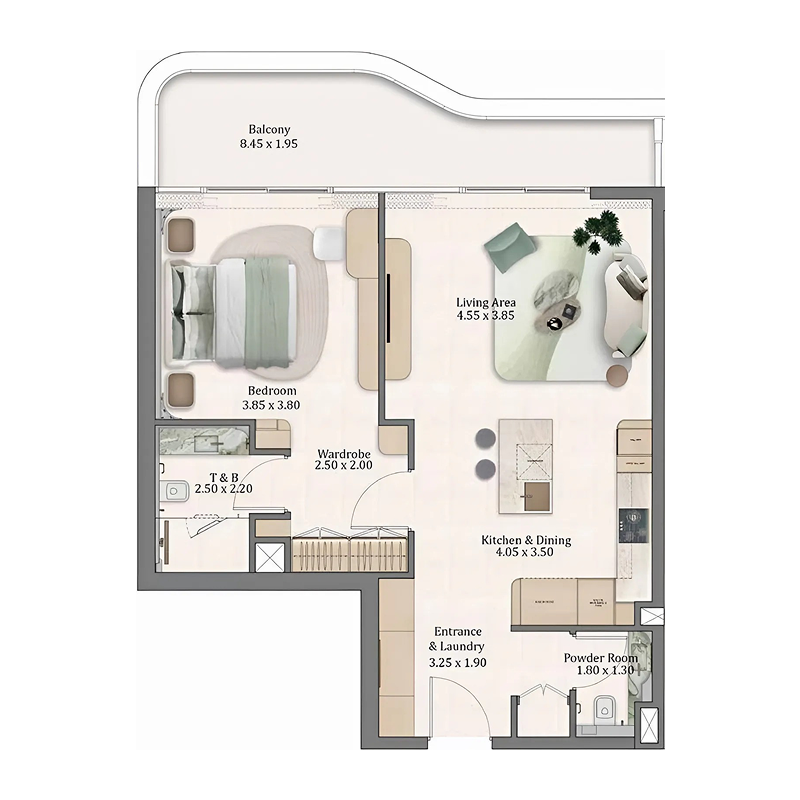 Apartments plan