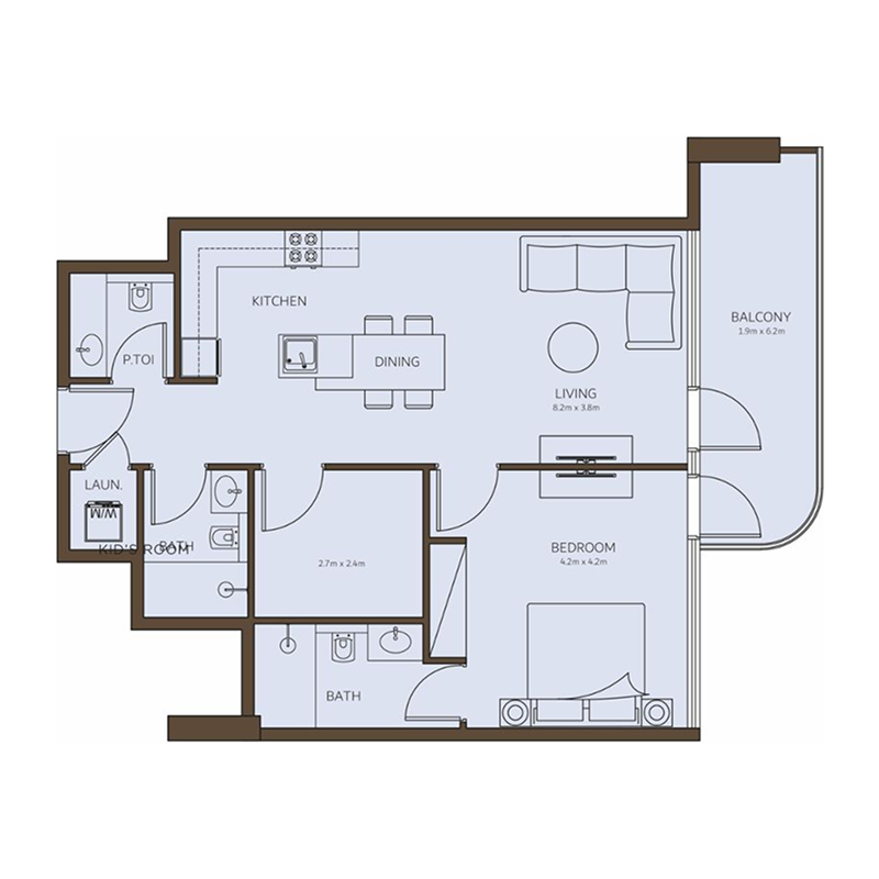 Apartments plan