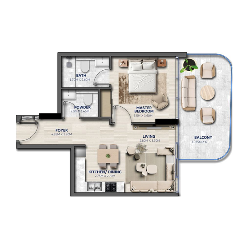 Apartments plan