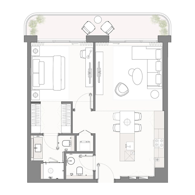 Apartments plan