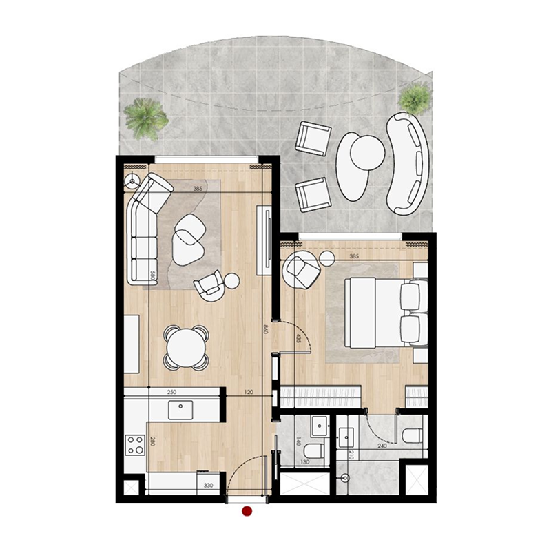 Apartments plan
