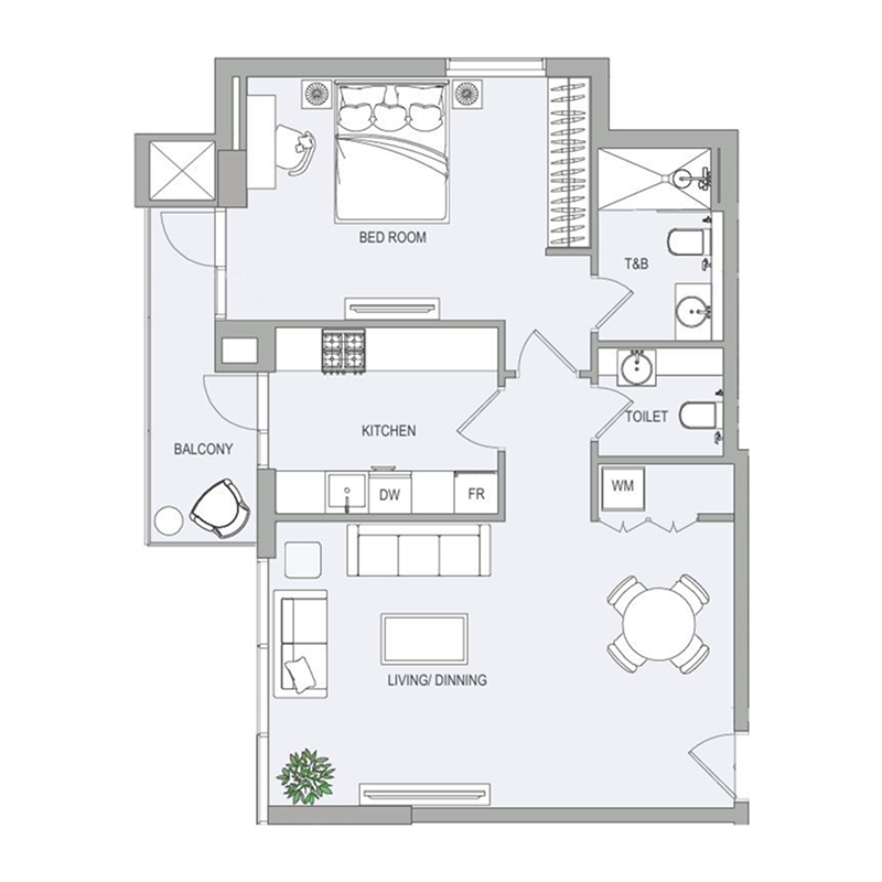 Apartments plan