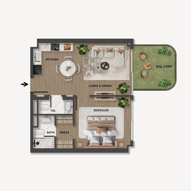 Apartments plan
