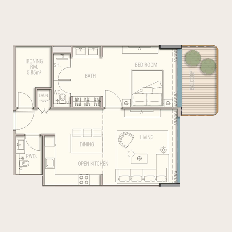 Apartments plan
