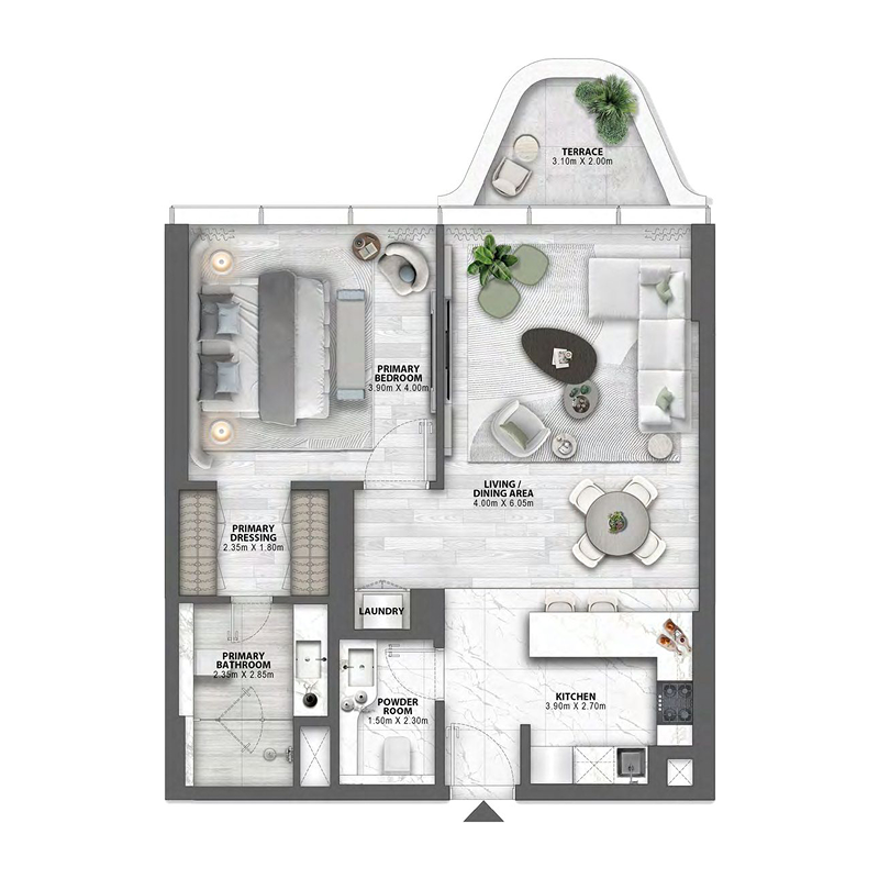 Apartments plan
