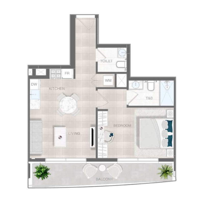 Apartments plan