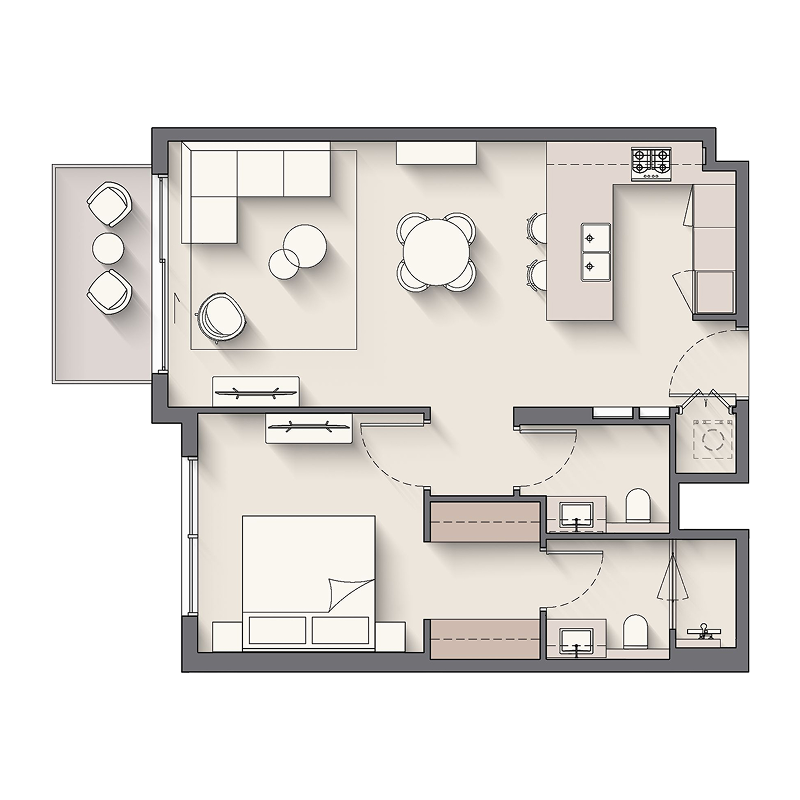 Apartments plan
