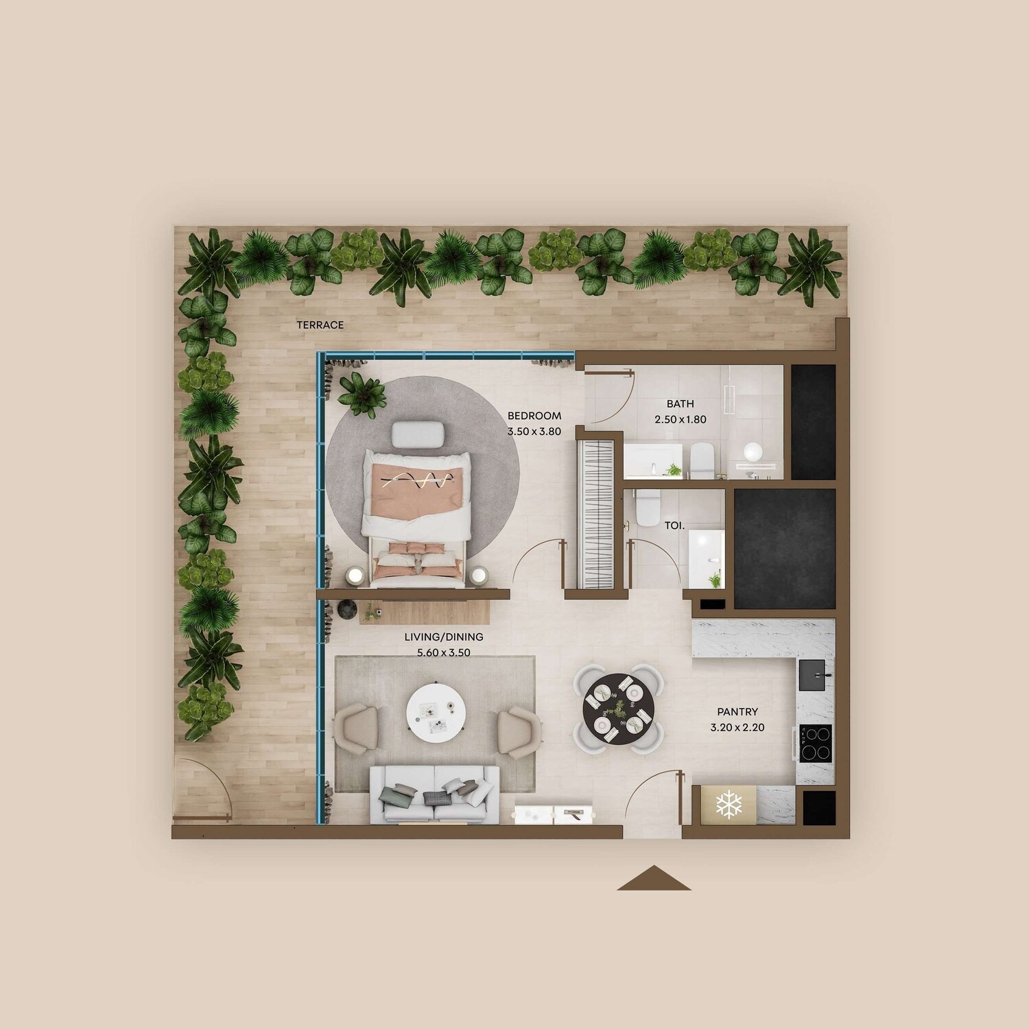 Apartments plan