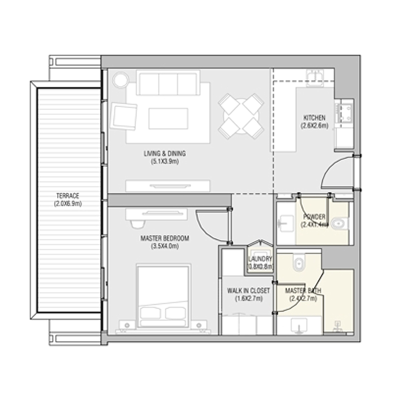 Apartments plan