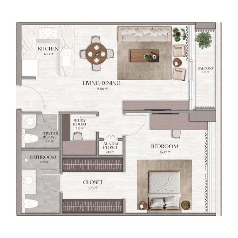 Apartments plan