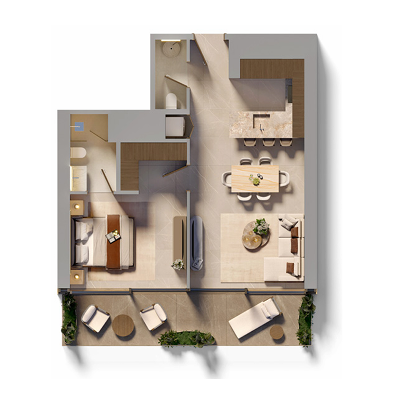 Apartments plan