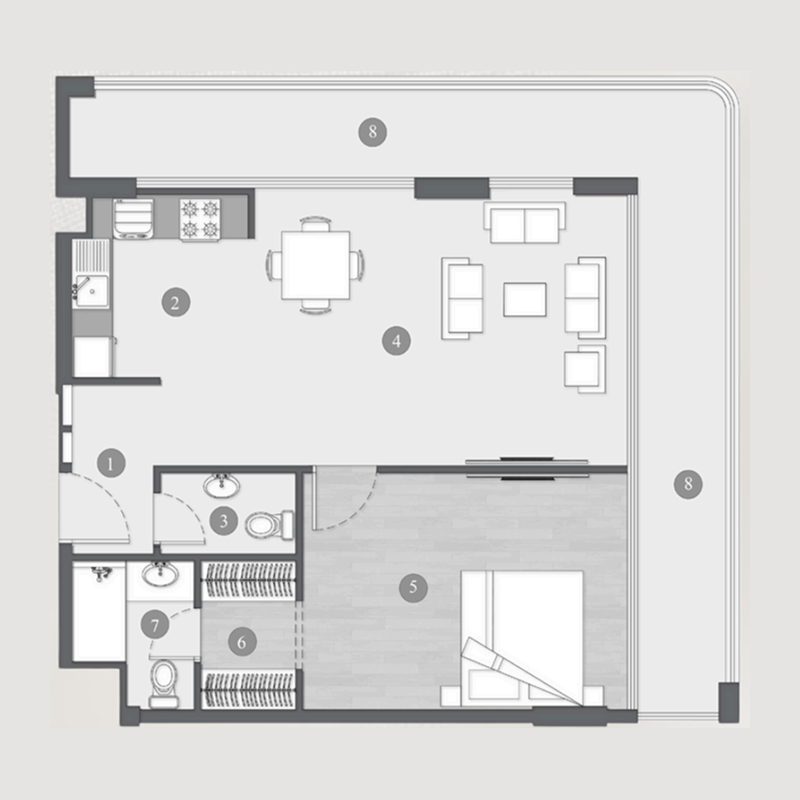 Apartments plan